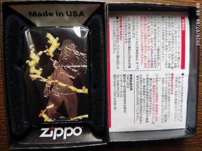 ZIPPO Fire Force JOKER Oil Lighte  Black