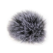 Artificial Fur Wind Microphone Cover Muff Windscreen Sleeve Shield For MIC