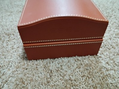 EBEL Leather Watch Box Suede Lined Presentation Box Case Only Ebel Watch Luxury