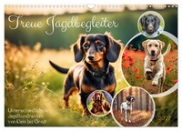 "Calendar 2027 · US Version · Faithful Hunting Companions (Wall Calendar 2027 17\""