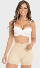 Fajas Colombianas MyD M&D STA0321 Boyshort high waistline POWERNET SIZE LARGE