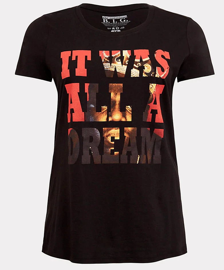 Plus size biggie t shirt sale