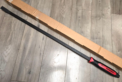 Mayhew USA 44'' Curved Tip Heavy Duty Dominator Pry Bar w/ Striking Cap #44C-HD