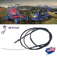 Throttle Cable Out 78" Inner Wire 85" For 196cc 6.5hp Coleman KT196 Go Kart
