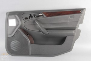 Details Zu 01 04 Mercedes W203 C230 C240 Front Right Pass Interior Door Panel Black Oem