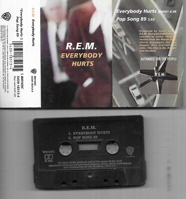 R.E.M. Everybody Hurts Cassingle UK & Europe Cassette