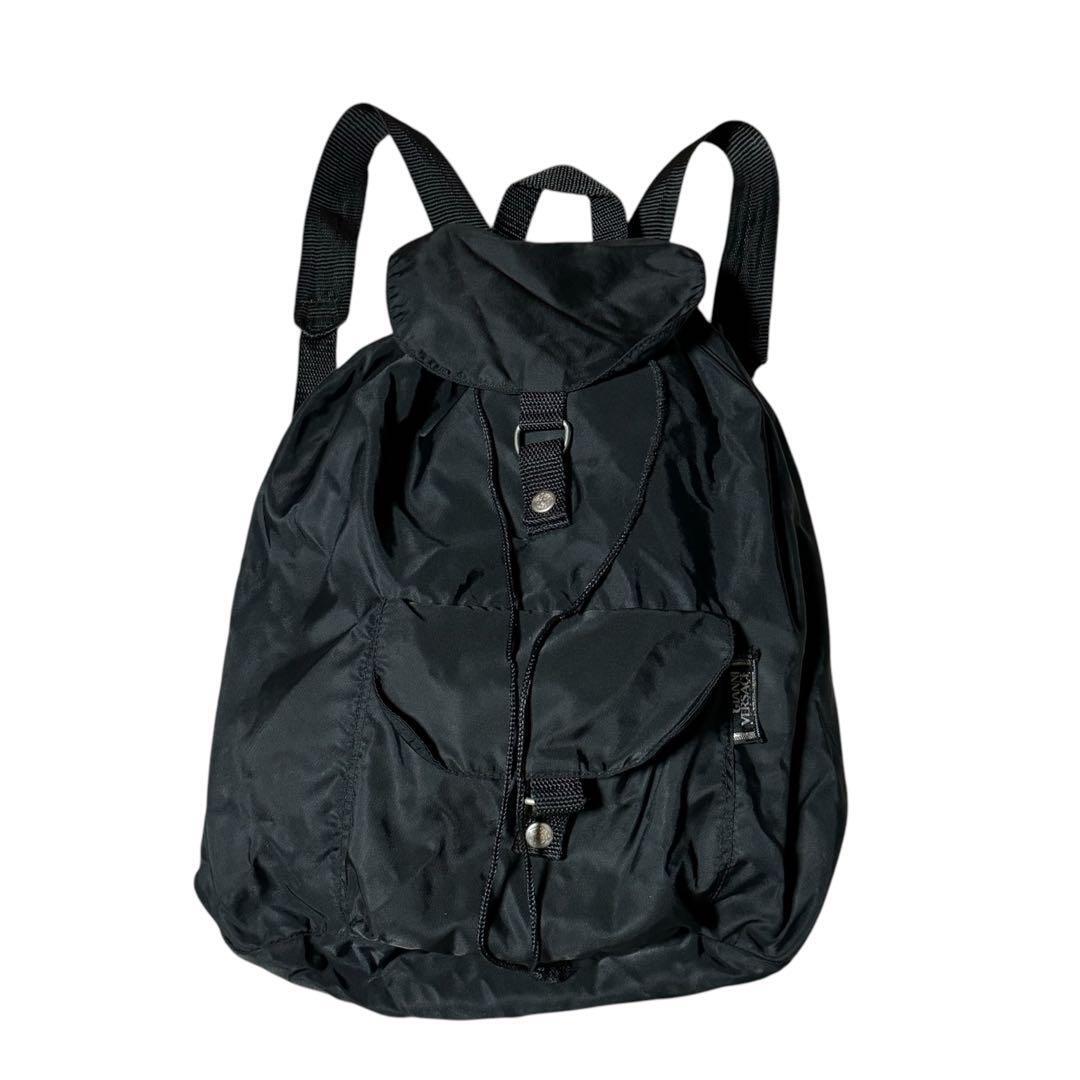 Vintage Gianni Versace Black Nylon Backpack? Versace Backpacks for Women | Online Sale up to 50% off | Lyst main image 3