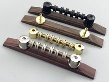 Stainless Steel Guitar Space Control Roller JAZZ Bridge Rosewood Fit Gret-ch USA