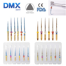DMXDENT PT-GOLD/BLUE Taper X-Pro Endo Files Dental NITI Rotary Root Canal File