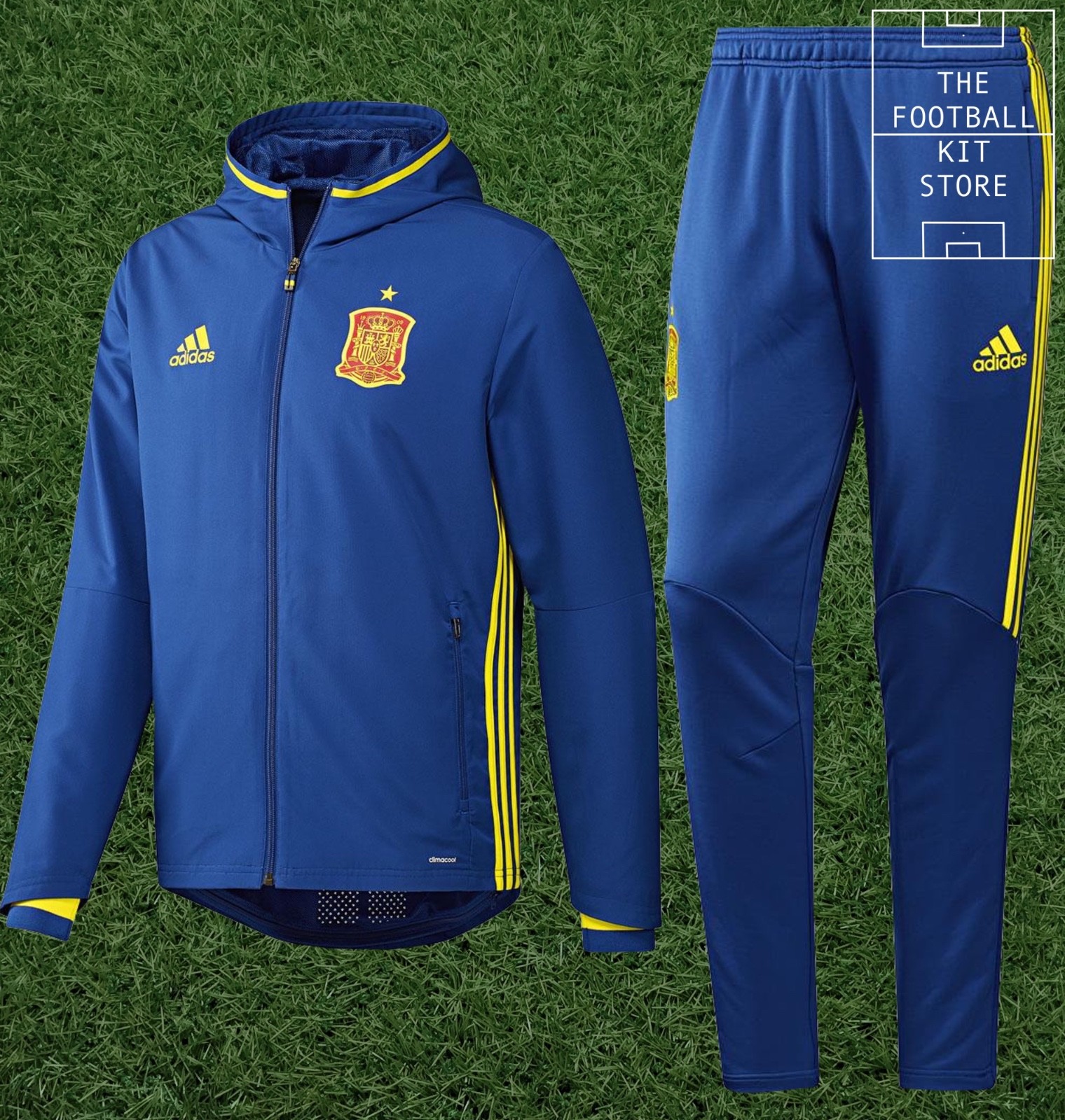 Spain Presentation Tracksuit Official adidas Football Training Wear Mens eBay