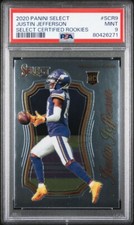 2020 Panini Select Certified #SCR-9 Justin Jefferson