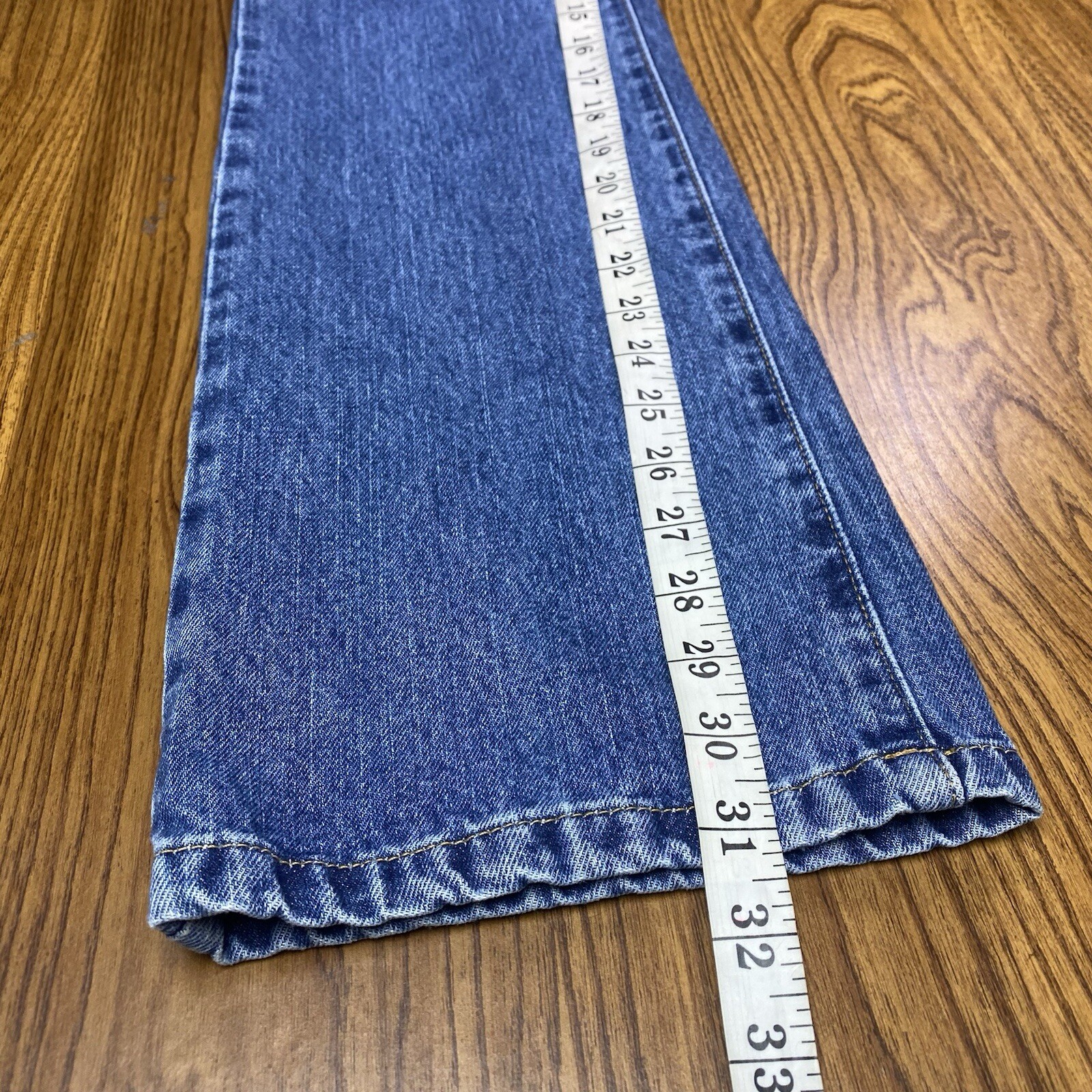 2001 Y2K Tommy Hilfiger Jeans Juniors Size 5 Flare Vintage 100% Cotton thumbnail 10