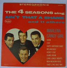4 Seasons LP Ain't That A Shame And 11 Others VEE-JAY EX Stereo