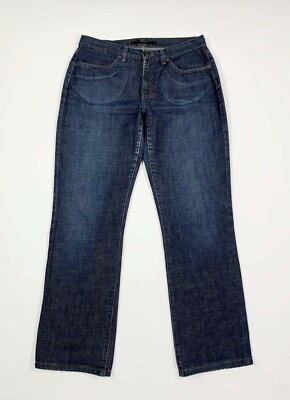 Ferre Damen Jeans gebraucht W31 Gr. 45 gerades Bein Straight Boyfriend Denim Vintage