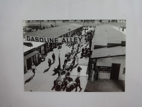 Indianapolis Motor Speedway Gasoline Alley Postcard IMS - Picture 7 of 9