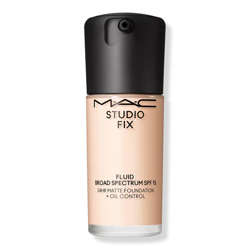 MAC FLUID BROAD SPECTRUM SPF 15 24HR MATTE FOUNDATION + OIL CONTROL NW5 1oz