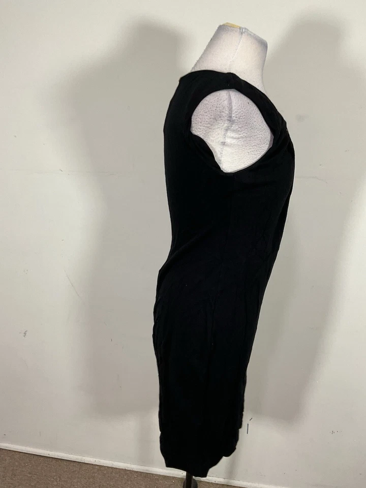 Vestido para mujer Marc New York Andrew Marc color negro sin mangas talla XS  Foto 3 de 4