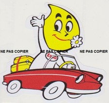 Autocollant Stickers - ESSO GOUTTE D'HUILE BOLIDE
