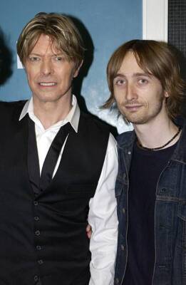 David Bowie At Old Trafford Cricket Ground Manchester 10 Jul 2002 - Old Photo 12