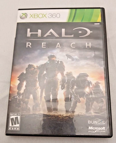Halo Reach Xbox 360 Microsoft Video Game Complete Authentic Tested EUC