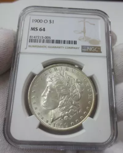 1900-O Morgan Dollar NGC MS64