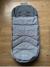 Silver Cross Pursuit / Wayfarer / Pioneer Footmuff - Grey