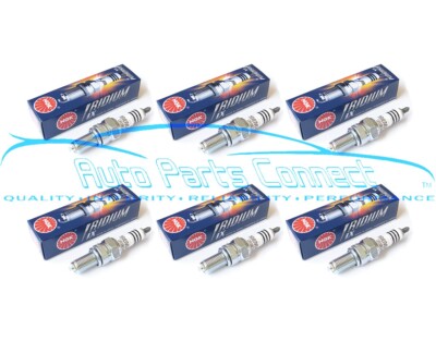 2006-2009 SAAB 9-3 AERO TURBO 2.8L V6 B284 YS3F NGK IX IRIDIUM SPARK PLUGS NEW