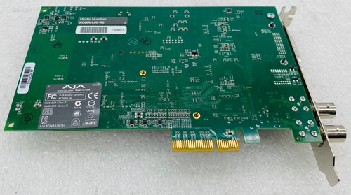AJA KONA-LHI-R0 MULTI-FORMART ANALOG & DIGITAL I/O CAPTURE CARD - Afbeelding 4 van 6