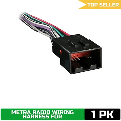 Metra 70-1771 Radio Wiring Harness for Ford/Lincoln/Mazda 1998-Up, 16 Pin