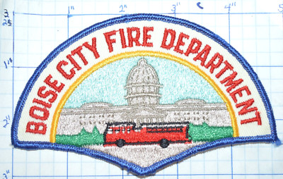 IDAHO, BOISE CITY FIRE DEPT VINTAGE PATCH