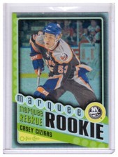 Casey Cizikas 2012-13 O-Pee-Chee Marquee Rookie Black Rainbow Card #583 /100