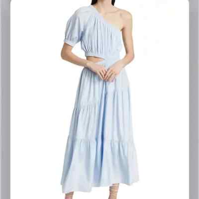 moon river blue dress Moon River Floral Mini Dress S