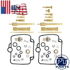 For BMW F650 F650CS F650GS F650SE F650ST Carburetor Rebuild Jet Seat Kit 2 Sets