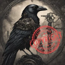 Digital Image Picture Photo Wallpaper Background Desktop Art- CROW 