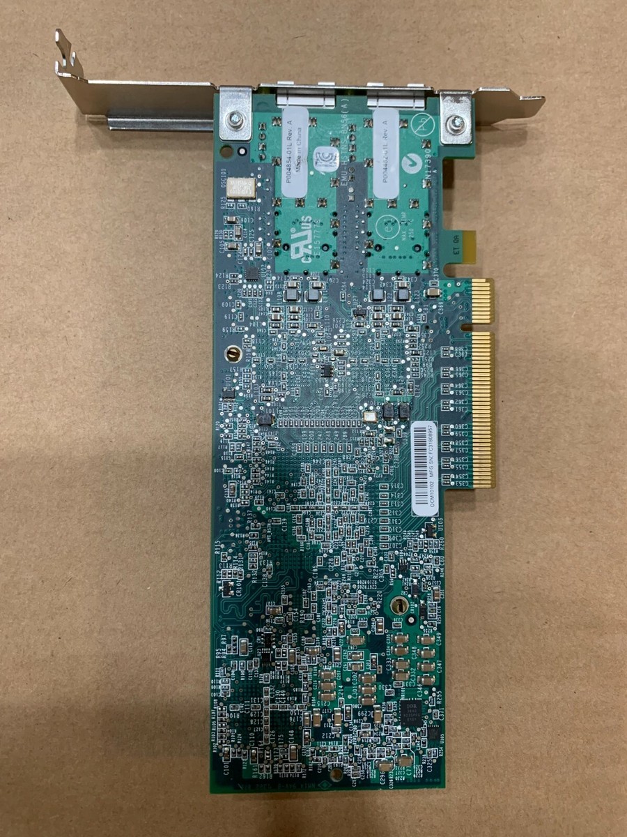 Scheda Di Rete HP NC550SFP A Due Porte 10Gb – 581199-001 586444-001, Aperta Mai Usata
