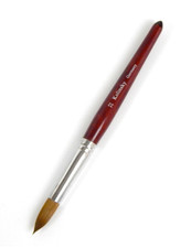 PROFESSIONAL KOLINSKY ACRYLIC NAIL BRUSH ROUND SIZE 22