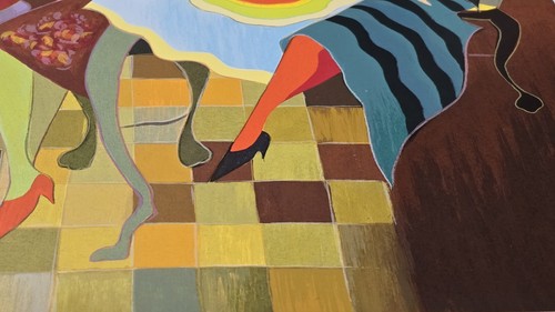 Girls Club By Itzchak Tarkay Original Serigraph Number 260/450 And Signed - Picture 9 of 11