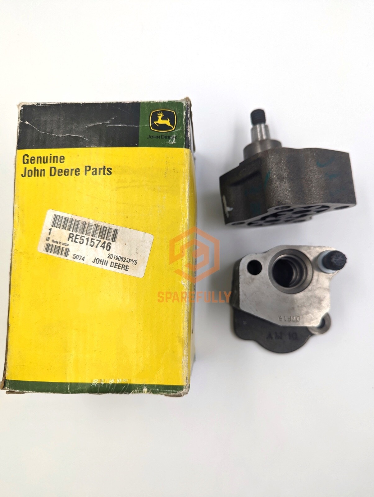 John Deere Genuine Oil Pump Assembly RE515746, R515079 | eBay