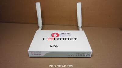 Fortinet FortiWiFi 40C FWF-40C 5 Port Gigabit WiFi VPN Firewall 2x ANTENNAS