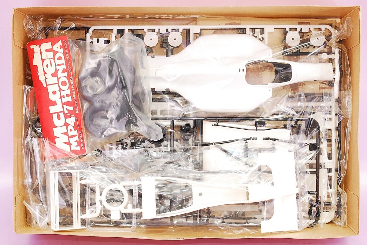 Rare Tamiya 1/20 McLaren HONDA MP4/7 F1 racing car Ayrton