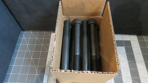 5/8"-11 x 5-3/4" Socket Head Cap Screw lot of 25 Black Oxide Alloy Steel OK - Picture 2 of 5