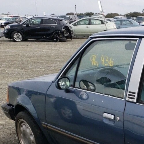 Ford Escort, Mercury Lynx: 1981, 1982, 1983, 1984 - 1990, cristal de ventilación delantero izquierdo Foto 3 de 4