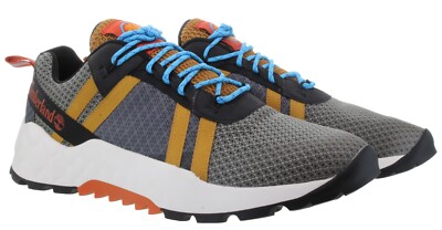 Timberland Solar Wave Low Mens 10 Tan Grey Knit Trail Hiking Sneakers Timberland Solar Wave | eBay main image 2