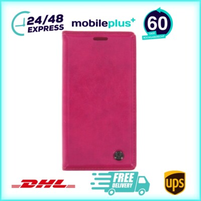 Book Case Handyhülle für Samsung Galaxy S7E Pink Schutzhülle