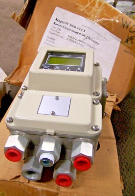 AZBIL ELECTROMAGNETIC FLOWMETER HGG14C-MH4G-1B1N-YAH AZBIL MAGNEW 3000 +