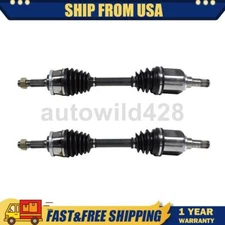 2 Front CV Axle Assembly Fits 2000 Nissan Altima 2001 Nissan Altima