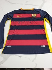 Nike FC Barcelona Luis Suarez 2015 Unisex Soccer Jersey Size Large