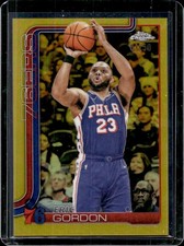 2025-26 Topps Chrome Eric Gordon Gold Refractor #/50 76ers