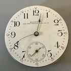 Vintage Antique Wind Up Pocket Watch Movement Broadway American Waltham
