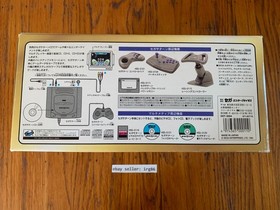 Sega Saturn HST-0004 gray Japanese console system complete in box + Virtua Stick
